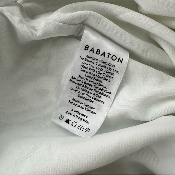 Aritzia Babaton white contour Squareneck bodysuit - Picture 3 of 7